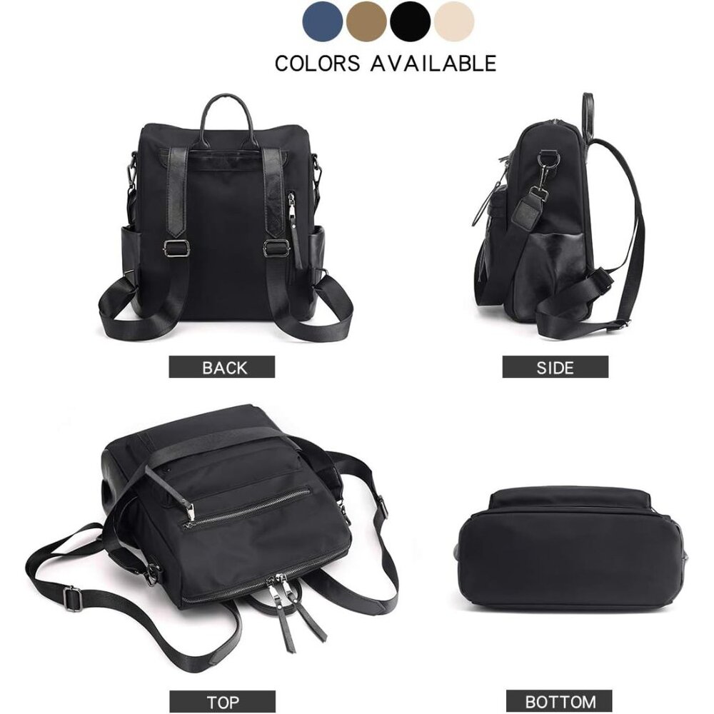 Practical Women's Convertible Backpack Handbag - … - image 4